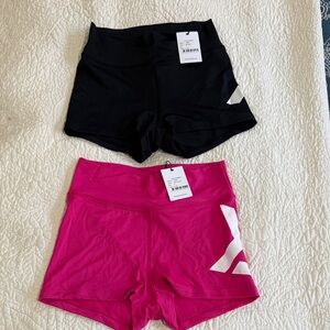 NWT Better Bodies Black and Pink Women's Shorts - SMALL